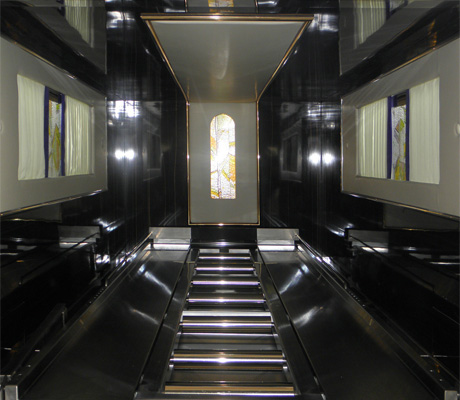 クラウンセダン OH35㎝延長 低床ボディ 塗装仕上げ 内部