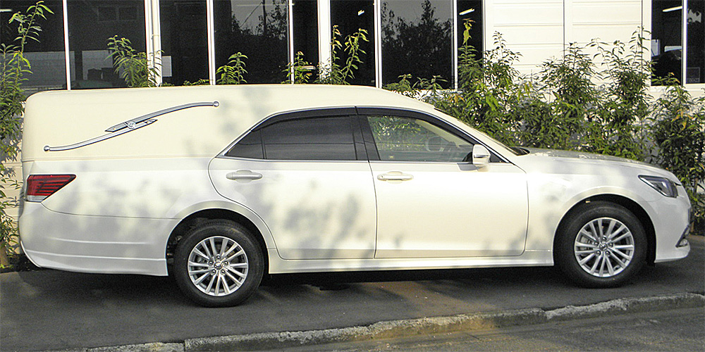 クラウン オーバーハング350mm延長（低床ボディー）サイドビュー