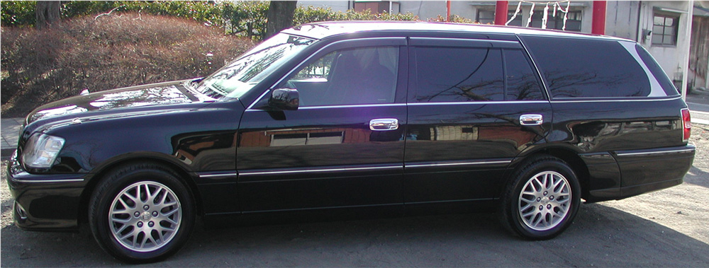 クラウンエステート OH27㎝延長 塗装仕上げ サイドビュー