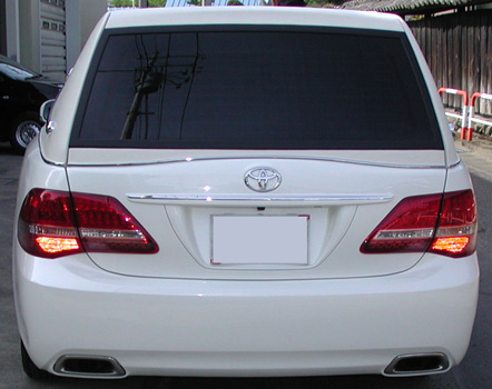 クラウンロイヤル センター50㎝延長 リヤビュー