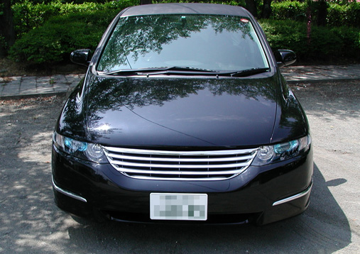 ホンダ オデッセイ フロントビュー